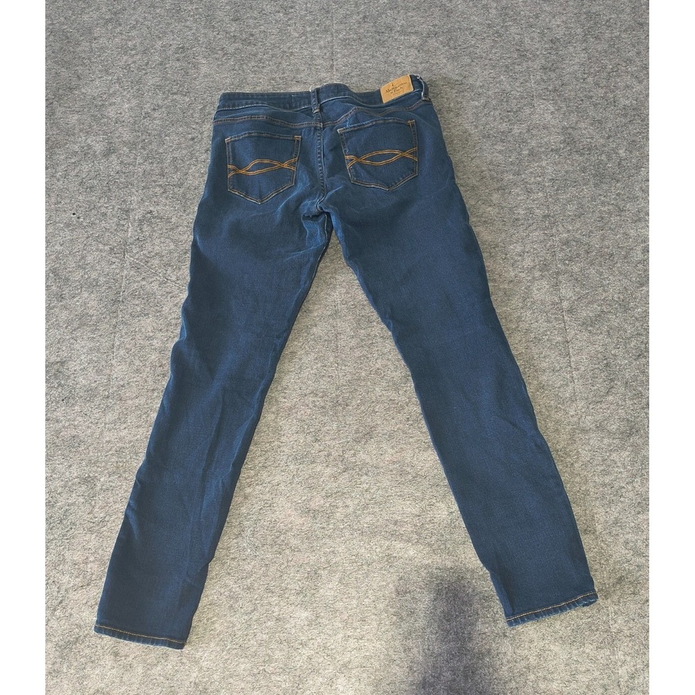 Abercrombie & Fitch Women’s Skinny Jeans - Dark Blue - Picture 2 of 10